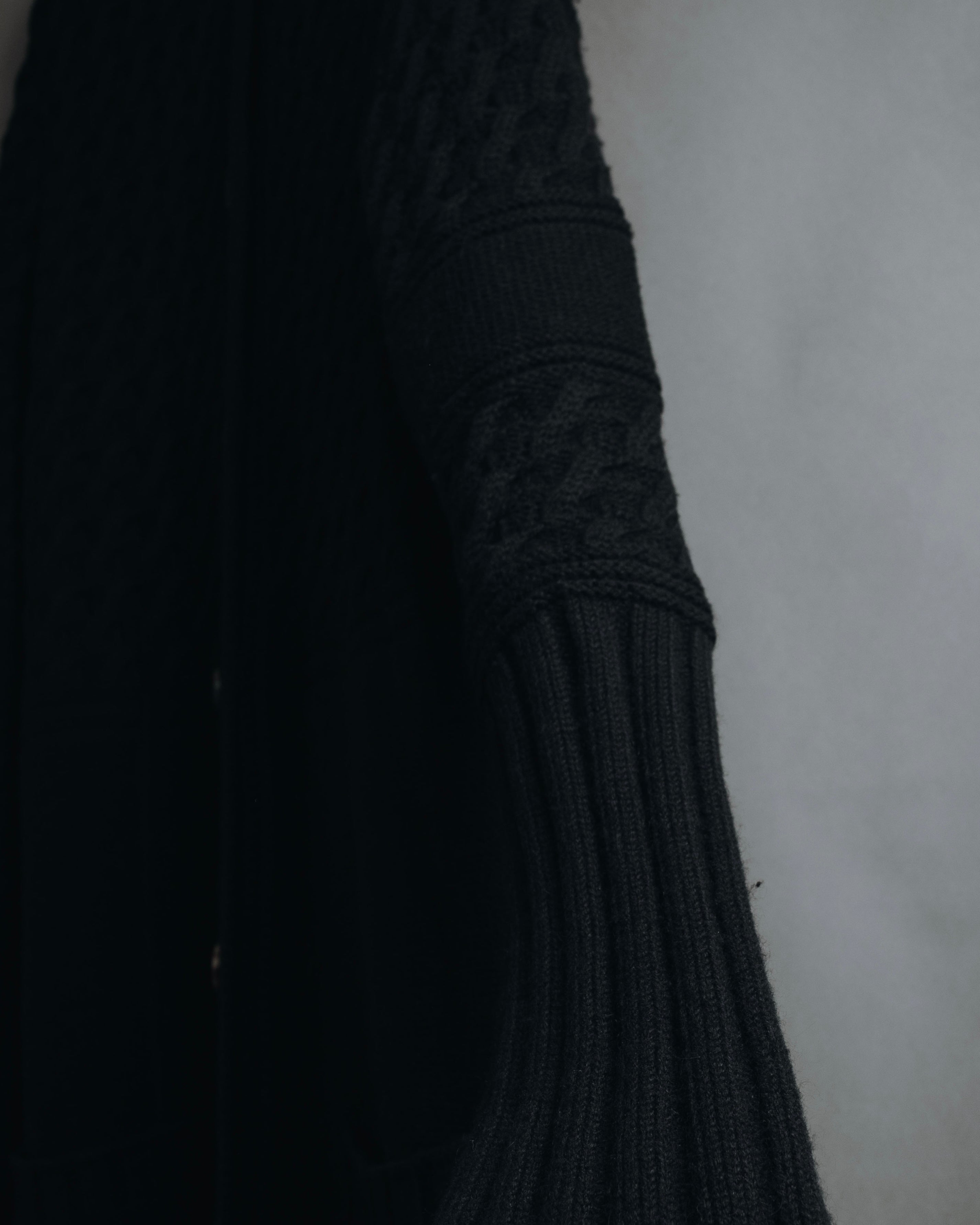 "SONIA RYKIEL" Textured knit button-front long cardigan