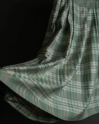 "BURBERRYS" Mint green check pattern skirt type set up