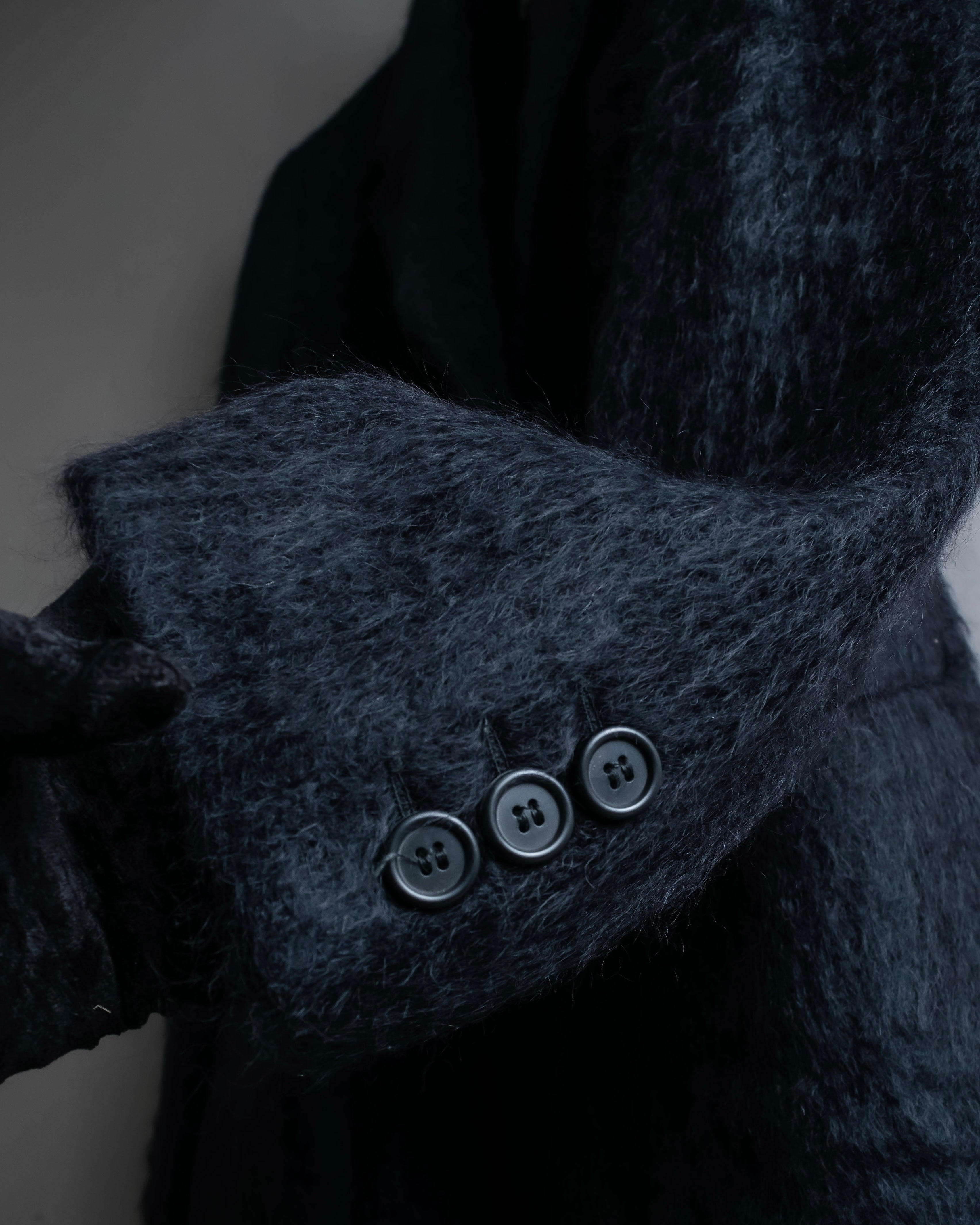 "DOLCE & GABBANA" Lightly brushed shaped tailored jacket