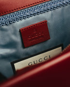 -SPECIAL- "GUCCI" 2010's-20's Collectible gucci garden embellished leather dionysus chain shoulder bag