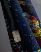 "GUCCI" Michele period Jetson collaboration silk scarf