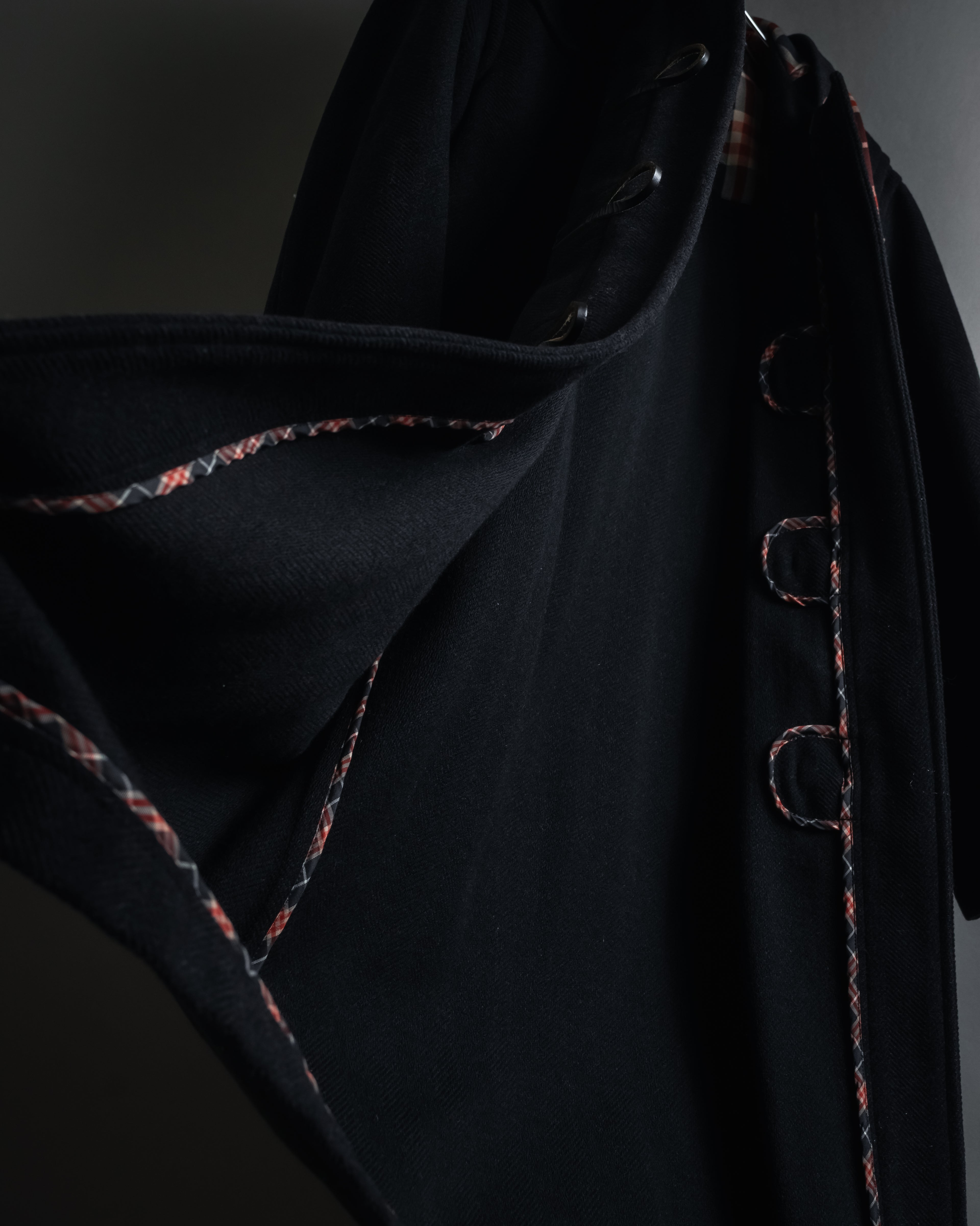 "Burberrys" 90’s heritage duffle coat with check-lined hood