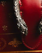 -SPECIAL- "GUCCI" 2010's-20's Collectible gucci garden embellished leather dionysus chain shoulder bag
