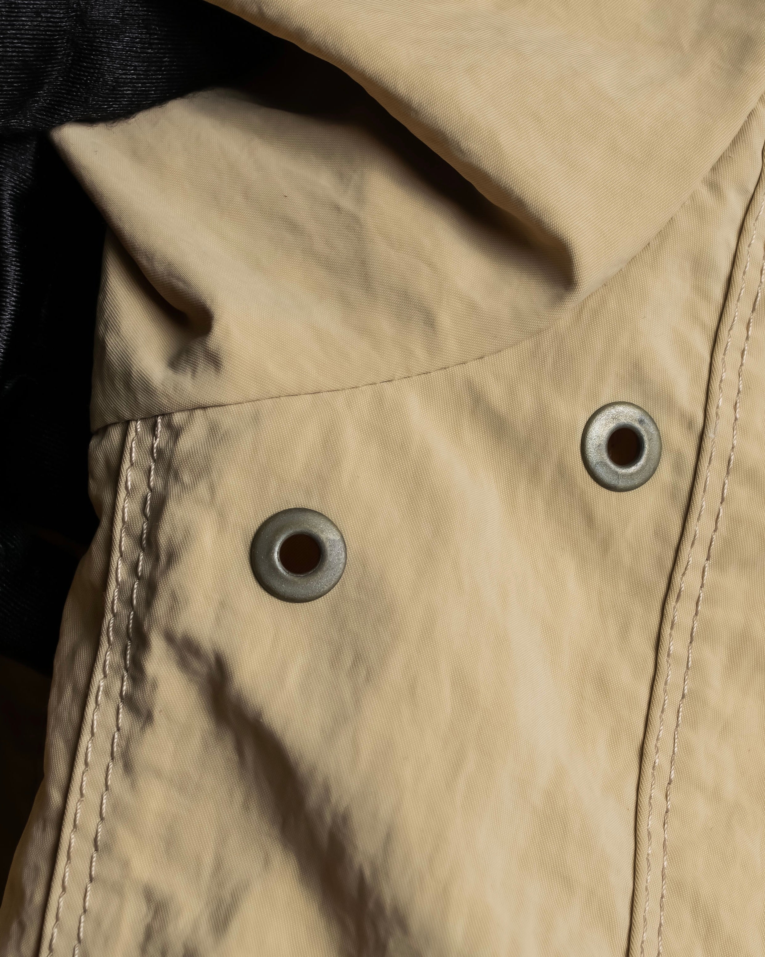 "Max Mara" Hooded mid-length lightweight coat