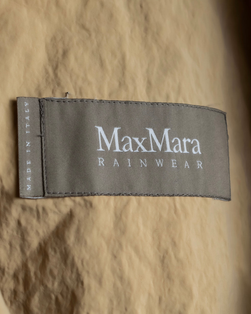 "Max Mara" Hooded mid-length lightweight coat