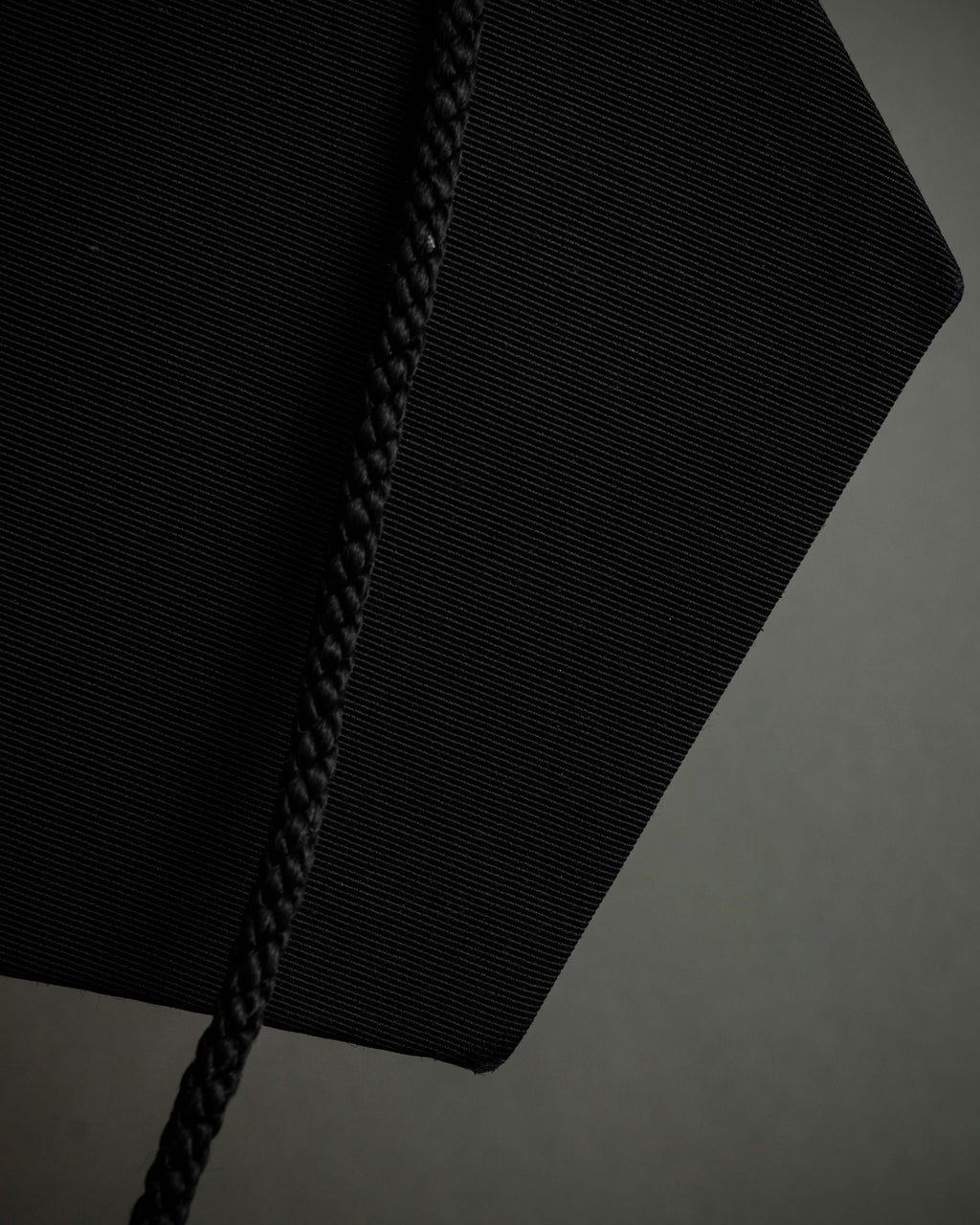 "Christian Dior Boutique Paris" Large flower motif design rope shoulder bag