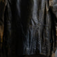 "ROBERTA SCARPA" 100% lamb leather gathered design shaped jacket