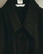 -SPECIAL- “HERMÈS“ 00’s-10’s Sleeveless silk draped shirt dress