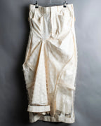 "MAISON MARGIELA" 20SS Polka dot tulle layered skirt