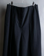 "LOEWE" Deep pleat tapered draped slacks