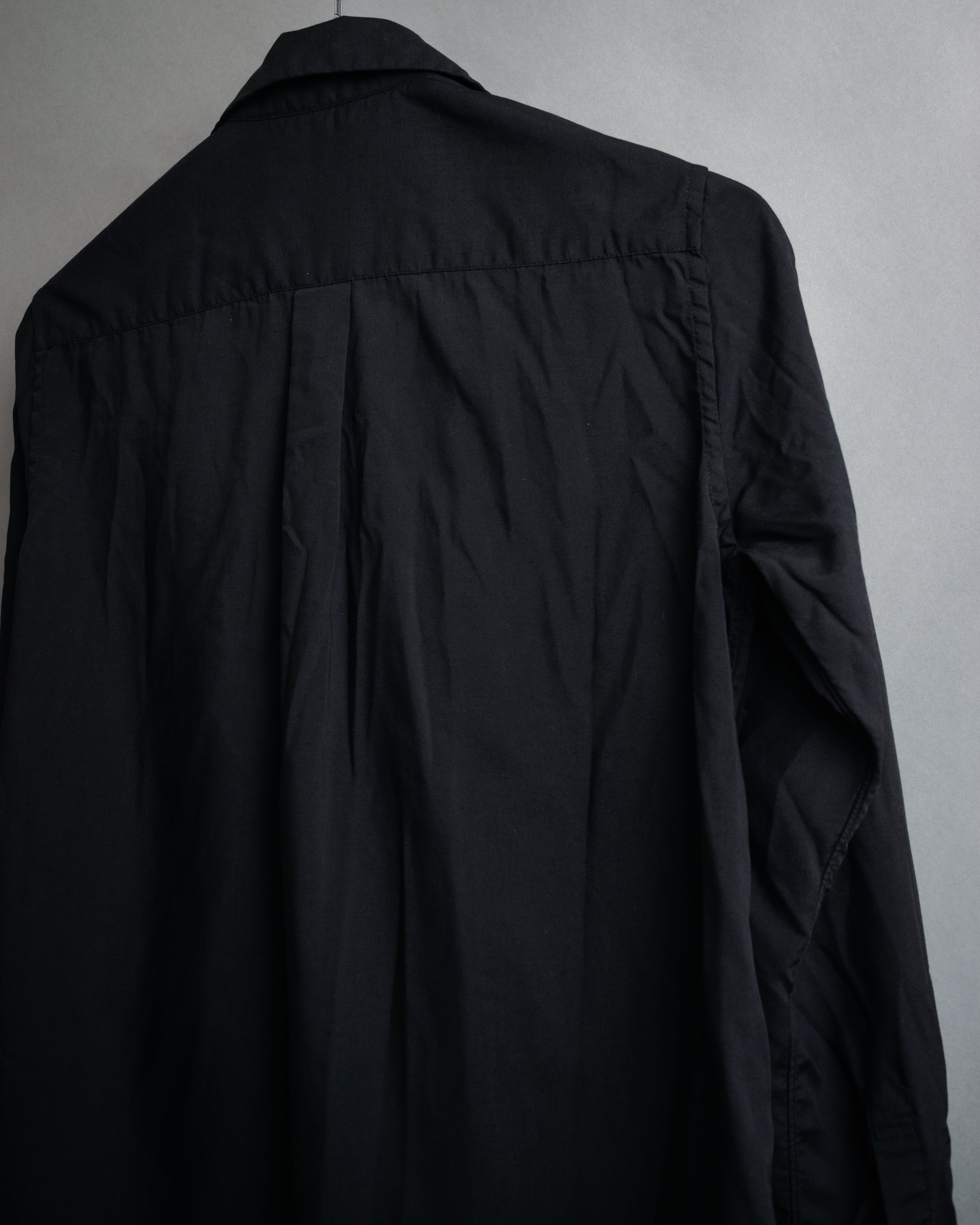 “COMME des GARCONS” 2022SS  Fringed dress shirt