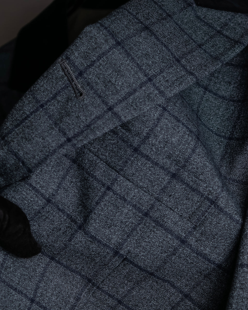 "JOHNBULL" Velvet collar design chesterfield coat