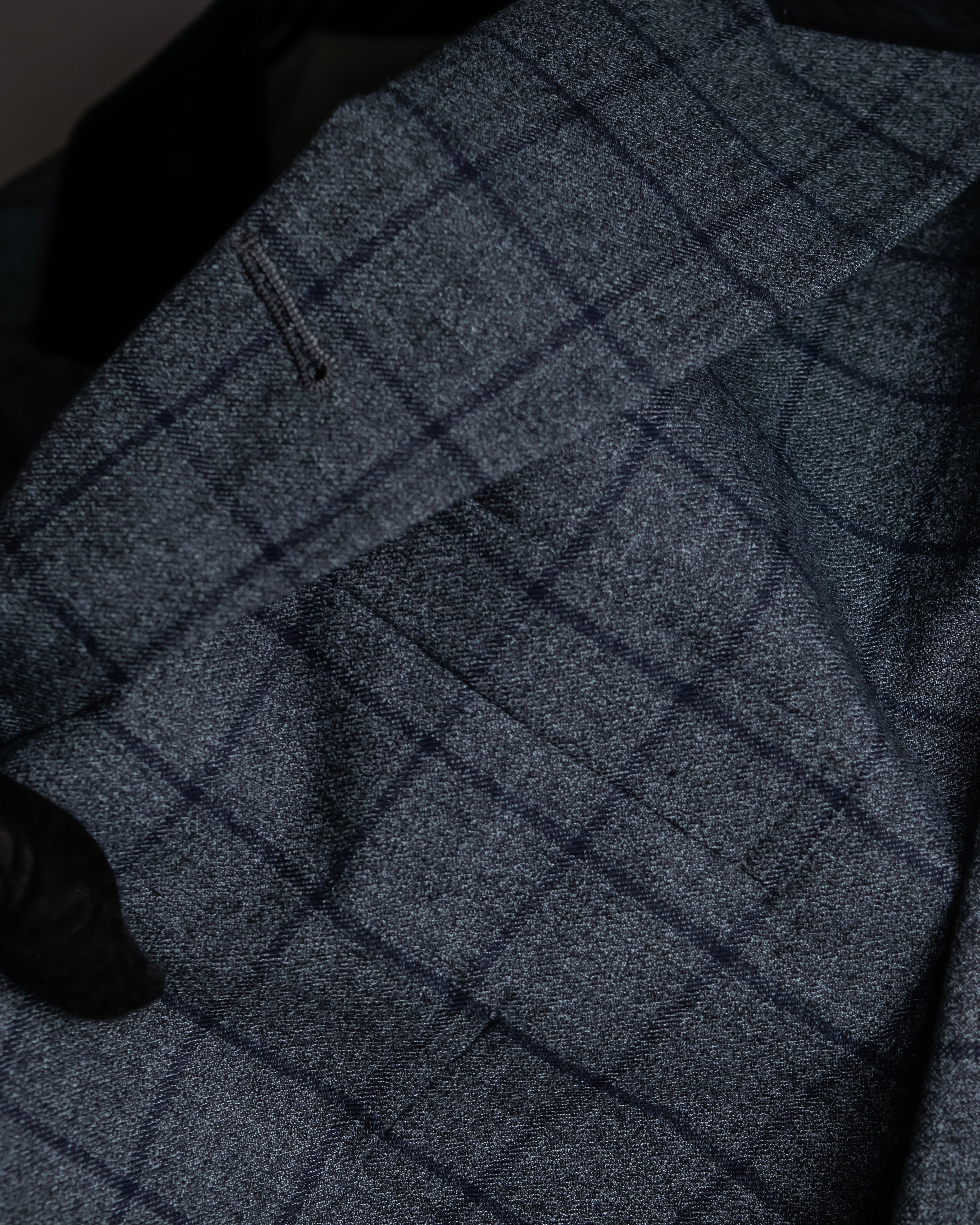 "JOHNBULL" Velvet collar design chesterfield coat