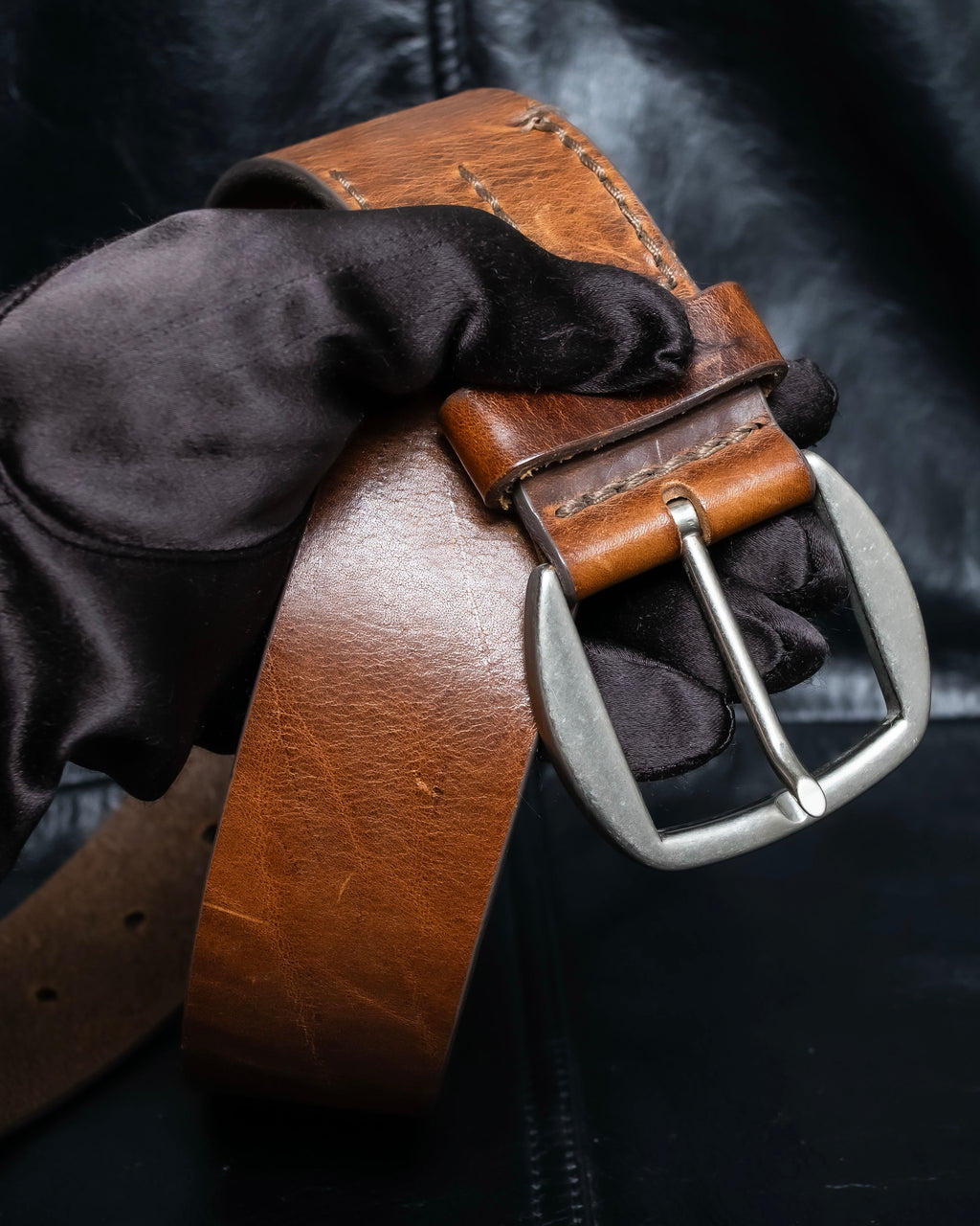 “Maison Margiela” Vera Pelle leather belt