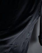 "Yohji Yamamoto +NOIR" 2005SS Rayon draping tailored jacket