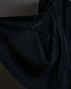 "COMME des GARCONS" 99SS sheer drape docking detail tailored jacket