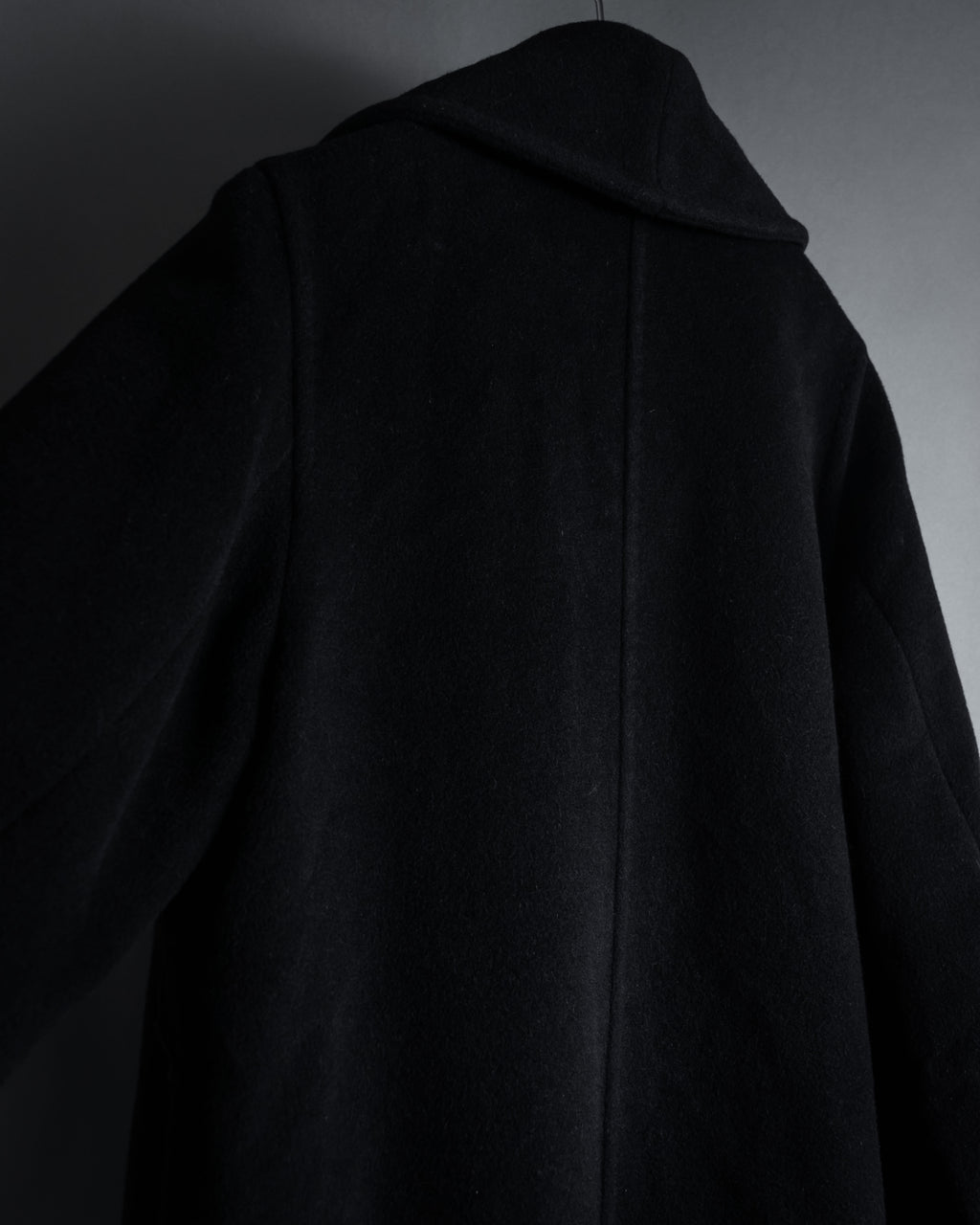 "Max Mara" 90''s-00's Actress collar design long coat