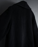 "Max Mara" 90''s-00's Actress collar design long coat