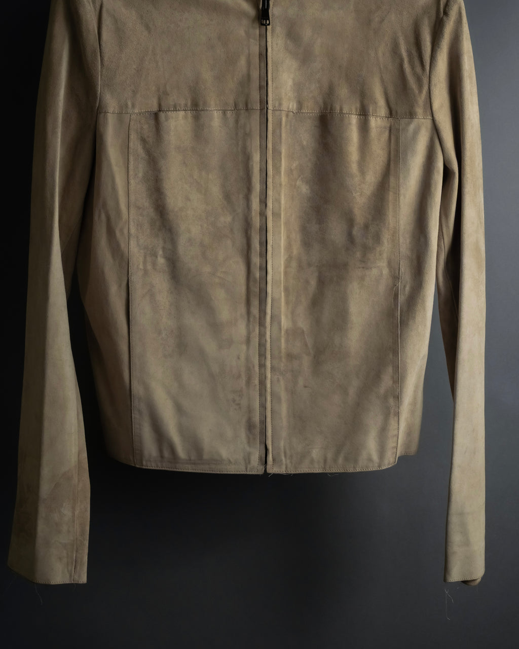 "GUCCI" Sand beige suede set up