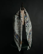 “Christian Dior” 2018– Botanical chinoiserie silk scarf