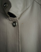 “BURBERRY BLUE LABEL” 2000’s Minimal balmacaan coat