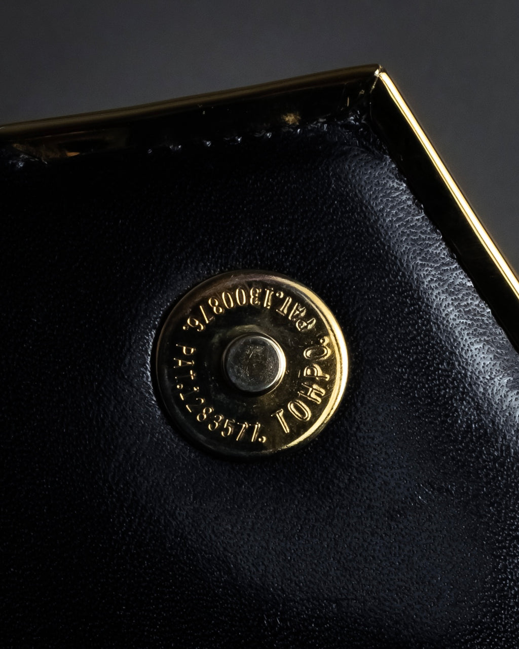 "JUNKO KOSHINO" Geometric motif design 2-way leather shoulder bag