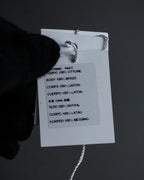 "MAISON MARGIELA" Twisted cord design brass bangle