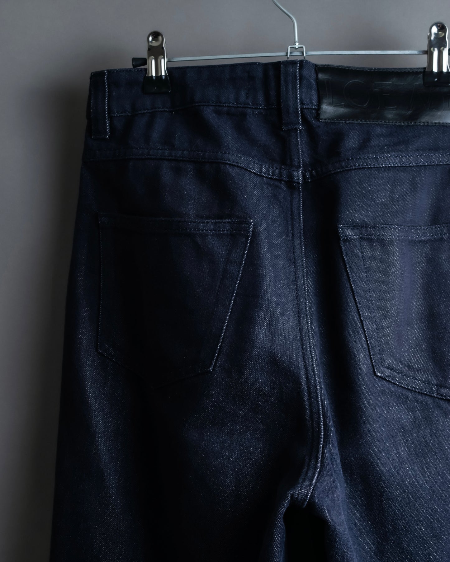 "LOEWE" Wide tapered fisherman denim pants