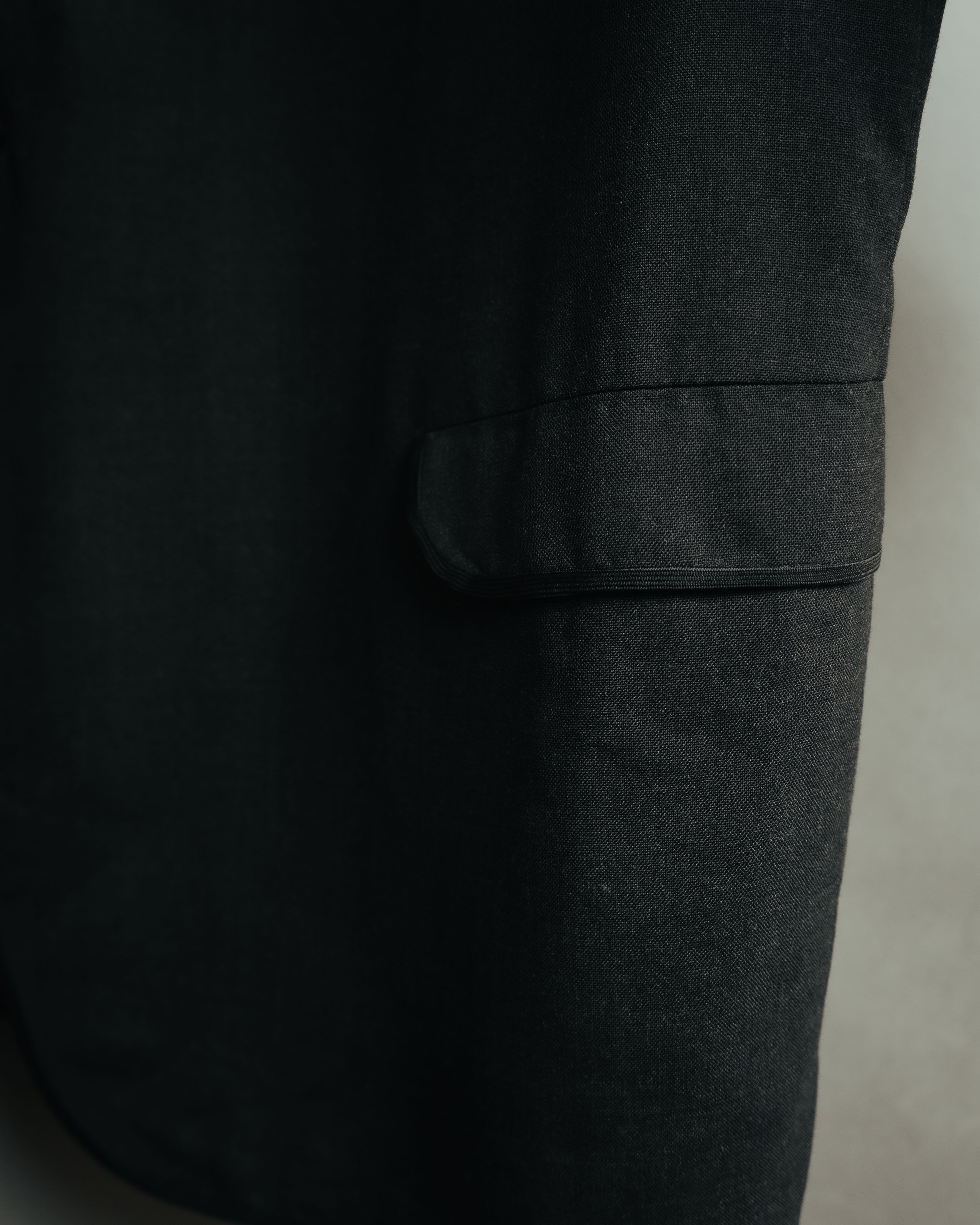 -MOOD Vintage Collections-
70’s-80’s Piping formal tailored jacket