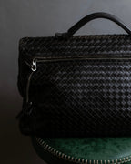 "BOTTEGA VENETA" Intrecciato design briefcase bag
