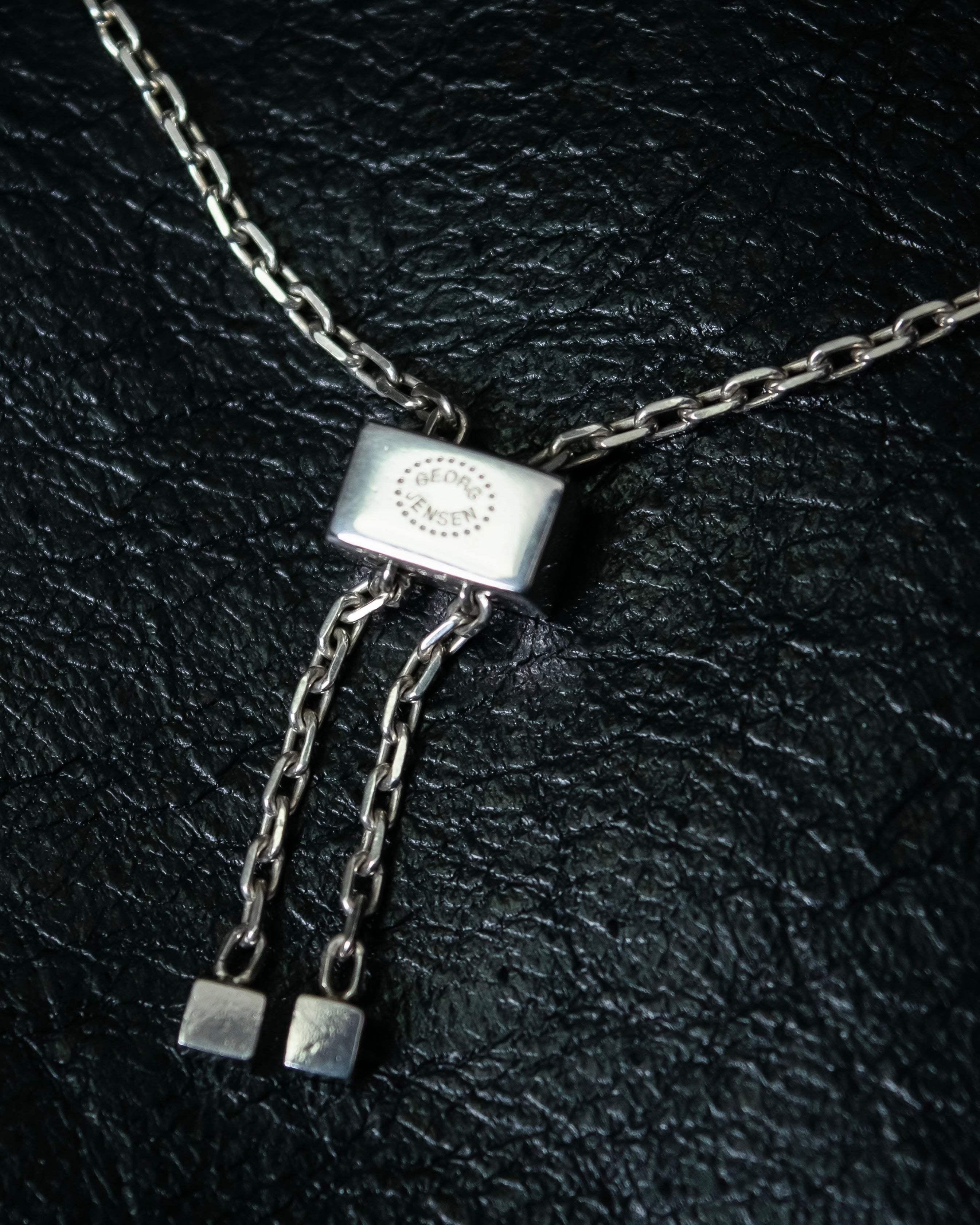 "GEORG JENSEN Aria" Round silver design bracelet