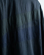 "HERMES" Tone-on-tone shadow check shirt