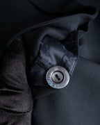 "GUCCI" 90's Beautiful draping fly-front tailored jacket