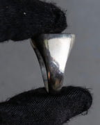 "MAISON MARGIELA" 18SS signet design silver ring