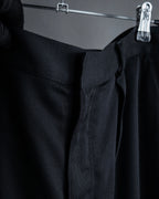 "LOEWE" Three-dimensional pattern design wide slacks