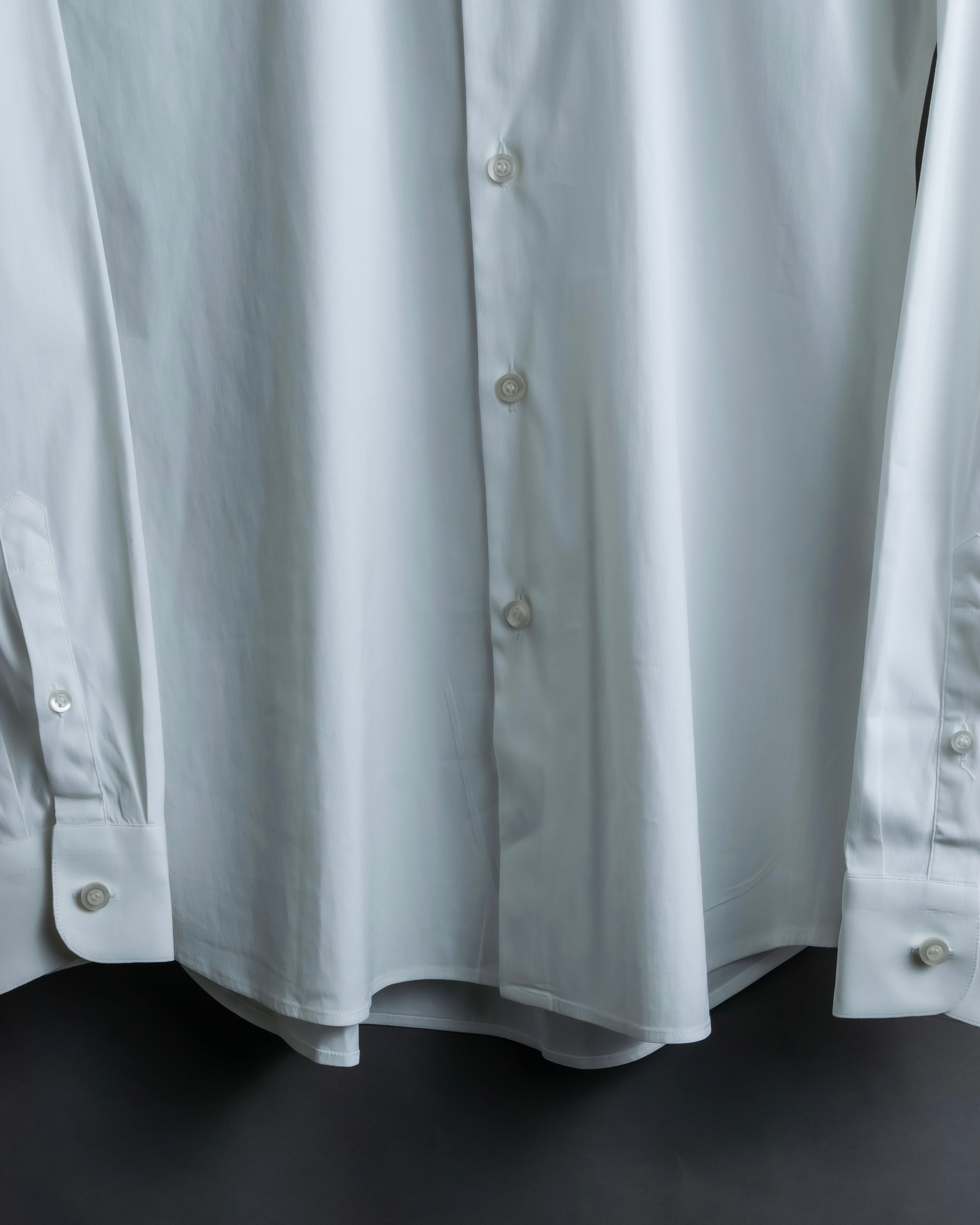 “PRADA” Short pointed collar dress shirt