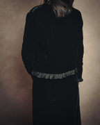 -SPECIAL- “CELINE” 80’s-90’s velvet frilled chain setup