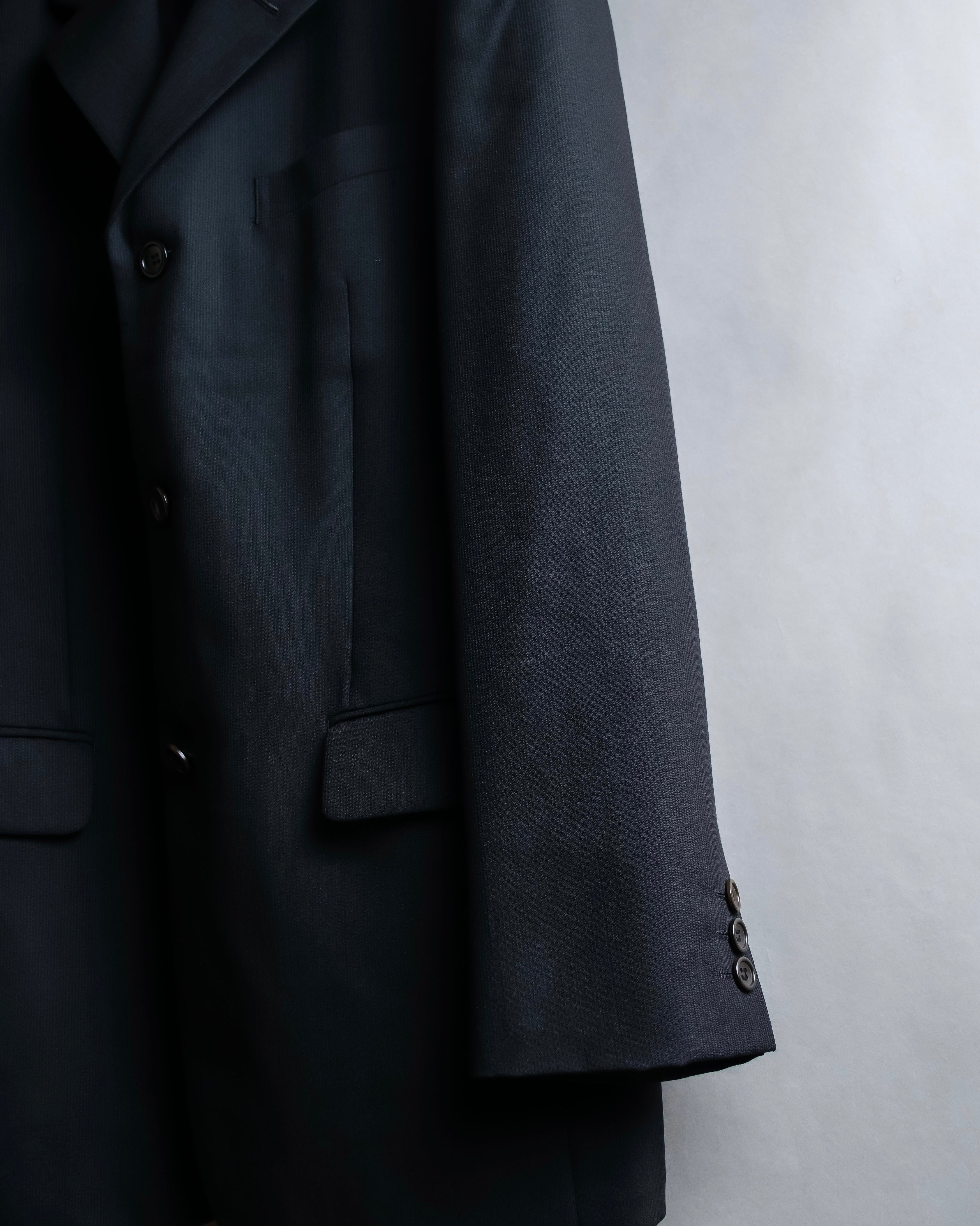 "KENZO" Classic detail black tailored jacket