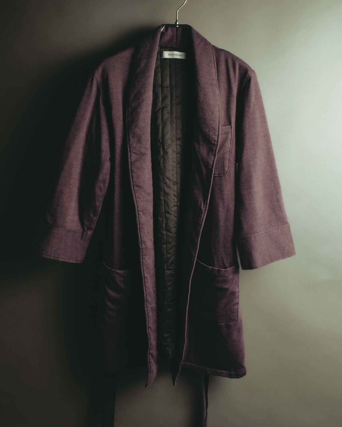 "Yves Saint Laurent" 90's-00's Quilted dressing gown