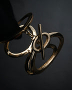 –SPECIAL– “Christian Dior” 90’s Sculptural oval link bracelet