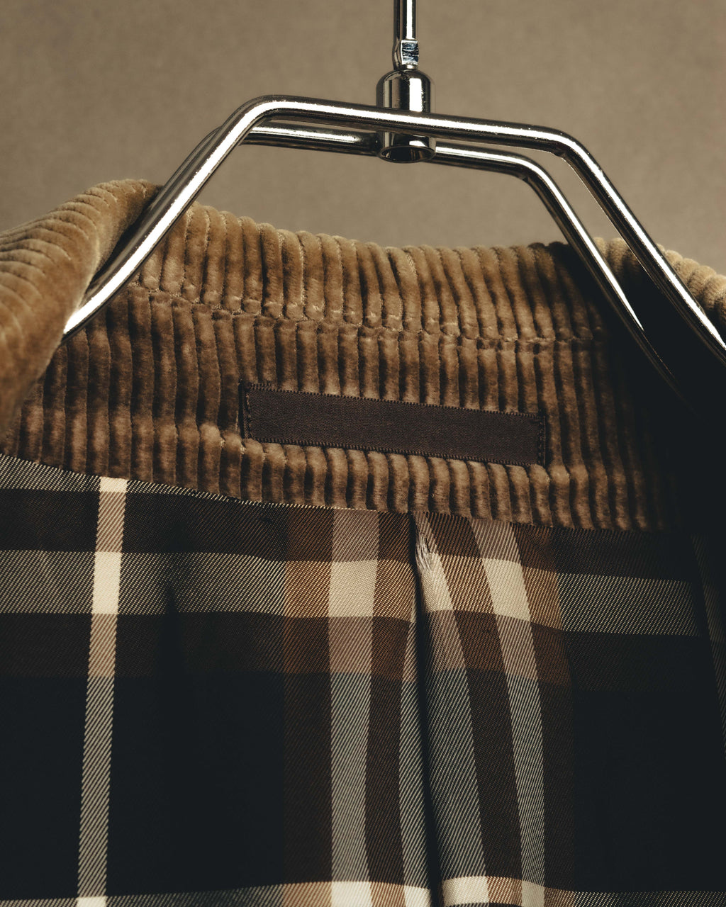 "Burberrys" 80's-90's Relaxed corduroy car coat