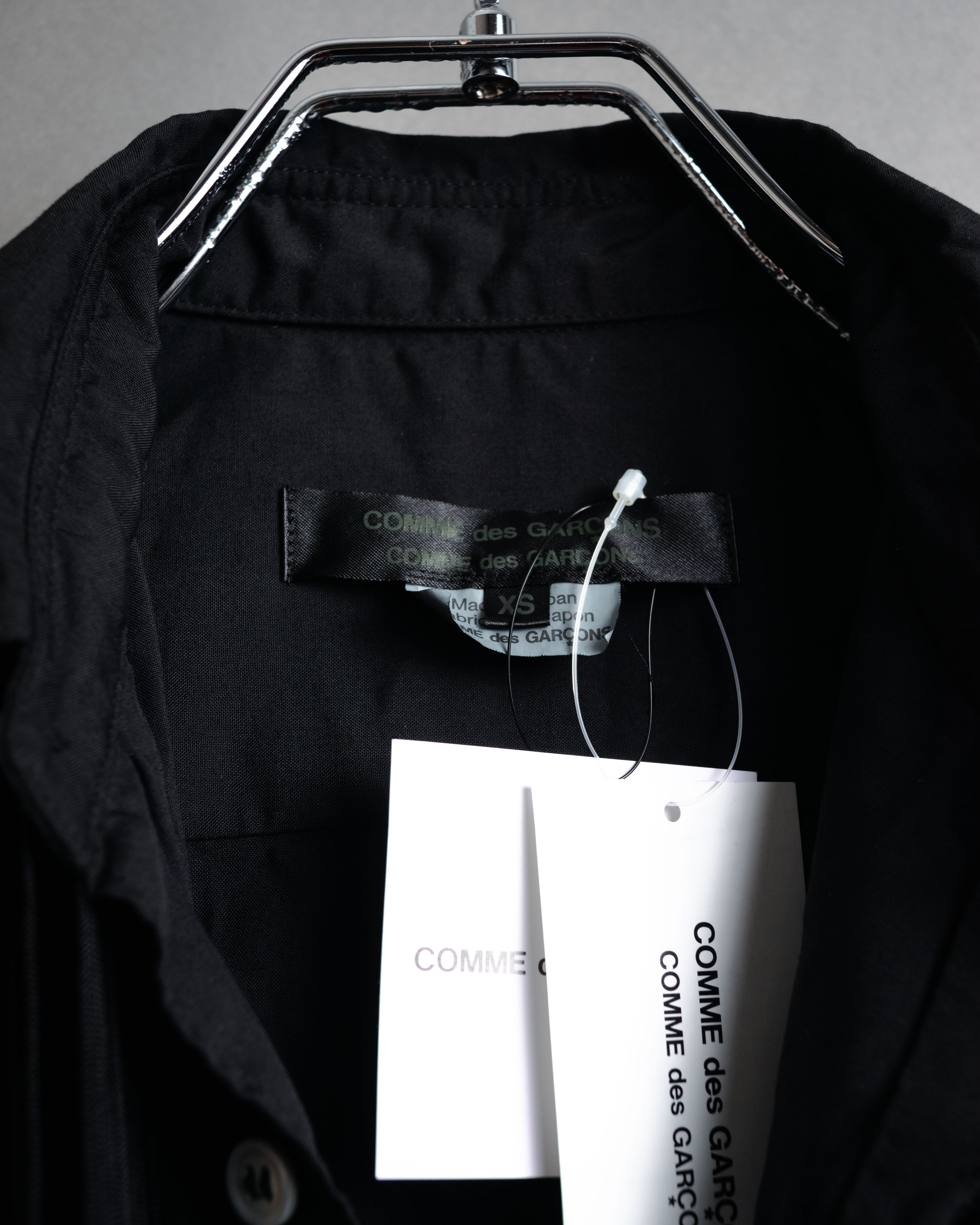 “COMME des GARCONS” 2022SS  Fringed dress shirt