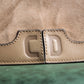 "Christian Dior" Suede material one handle shoulder bag