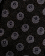 "GIORGIO ARMANI" Oval motif dot silk necktie