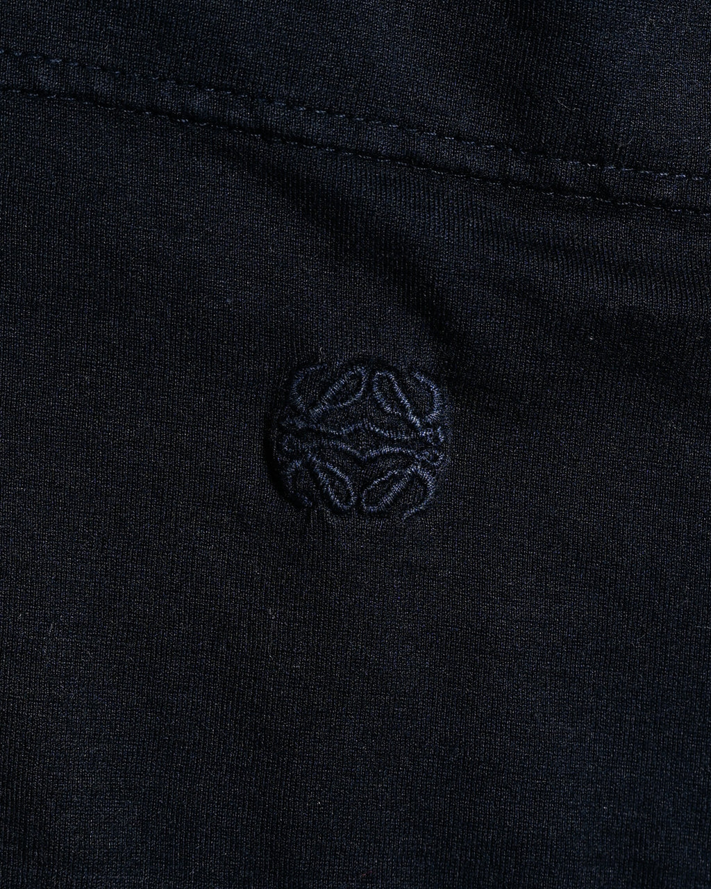 LOEWE/ Anagram Embroidered Short Sleeves Polo Shirt