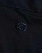 LOEWE/ Anagram Embroidered Short Sleeves Polo Shirt