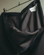 "VALENTINO GARAVANI" 90's-00's Sheer side striped wide trousers
