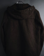 "COMME des GARCONS HOMME"
13AW Wool duffle coat with hood and toggle closures