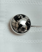 -SPECIAL- “CHANEL” 08 Cruise Collection Sheer cotton stand collar shirt
