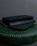 "MAISON MARGIELA" Calf leather chain shoulder wallet bag